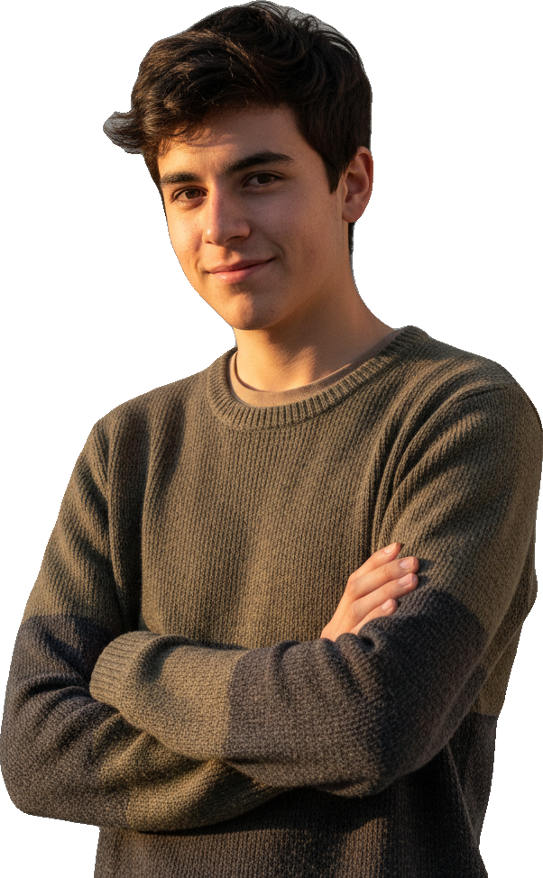 Estudiante que arma un plan a su medida